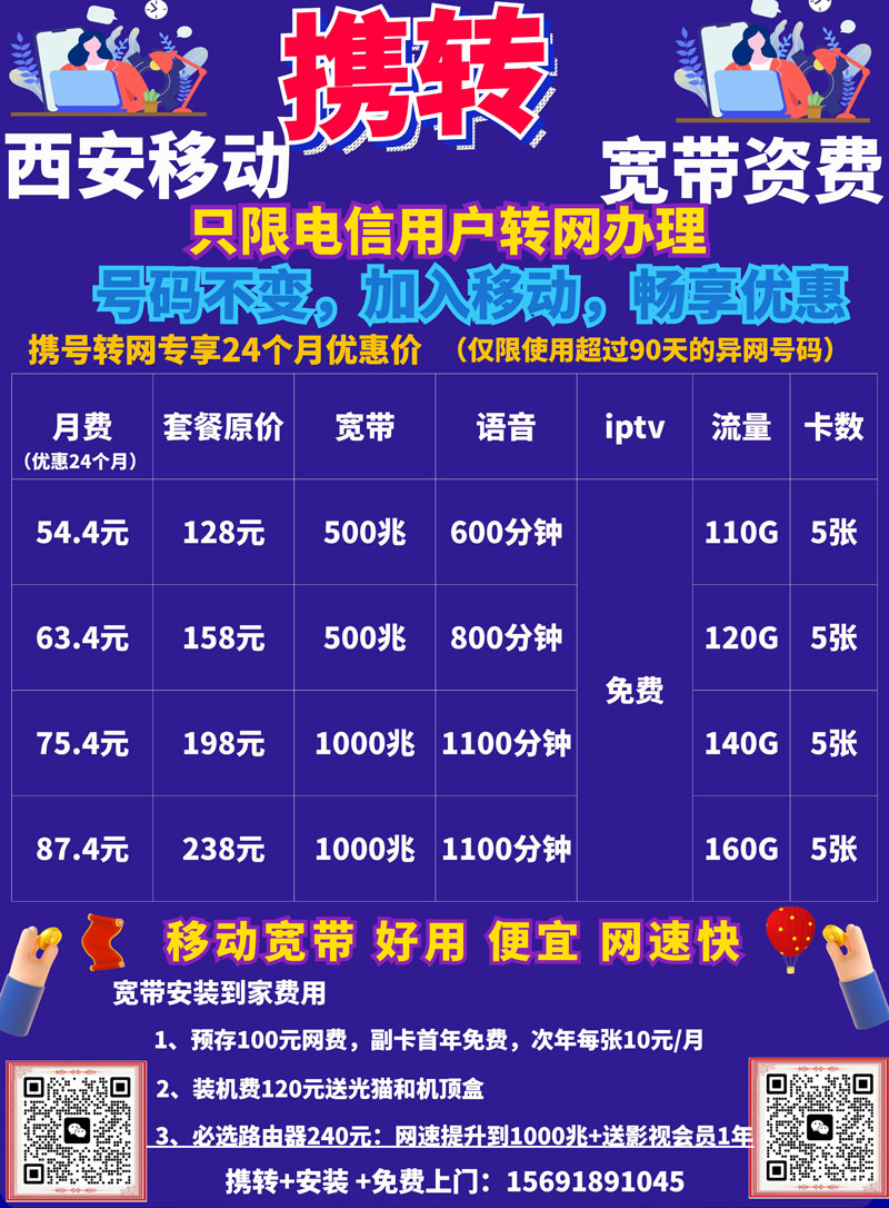 宽带套餐预约安装插图